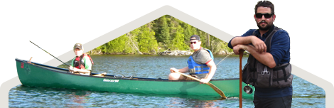 canada canoe fishing trip