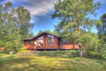 Nym Lake Cabin Exterior